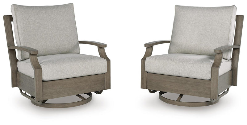 Ashley Express - Rainier Ranch Swivel Glider Chair w/Cushion