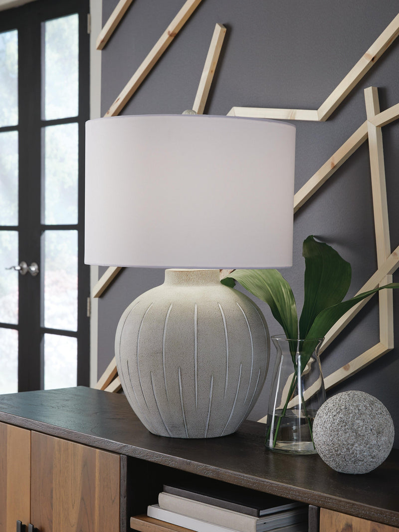 Ashley Express - Calbert Poly Table Lamp (1/CN)