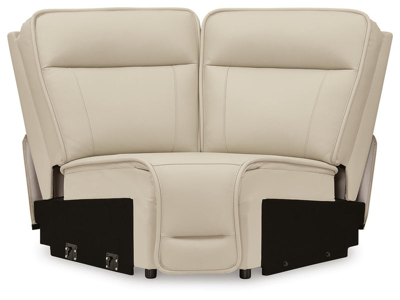 Double Deal 5-Piece Reclining Sectional with Console