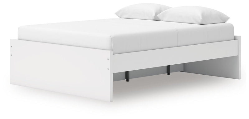 Ashley Express - Onita Queen Platform Bed with 1 Side Storage
