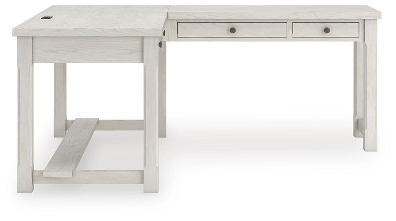 Robbinsdale L-Shaped Home Office Desk
