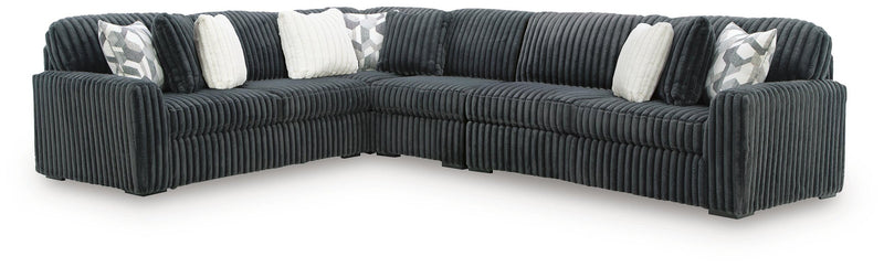 Midnight-Madness 4-Piece Sectional