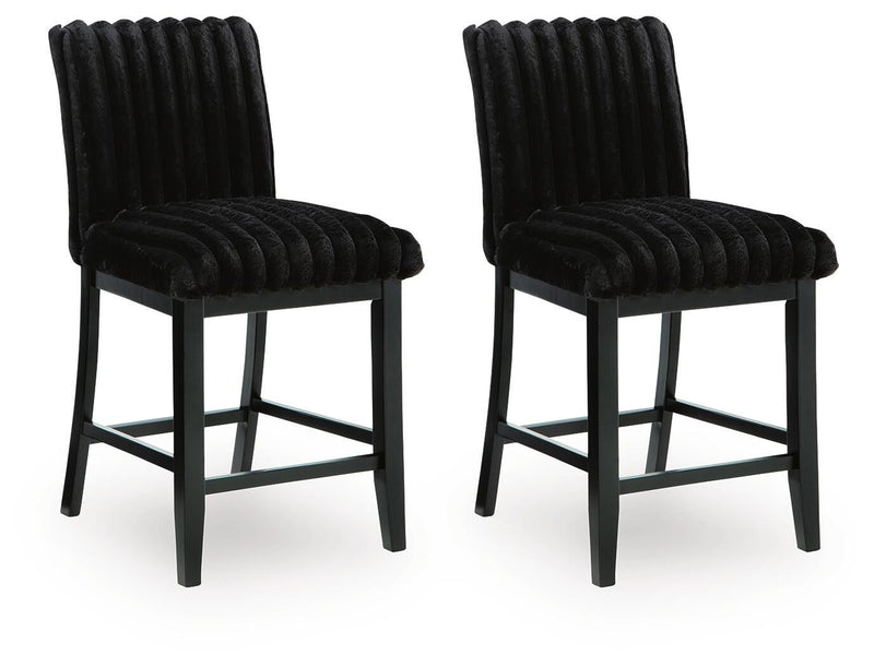 Ashley Express - Mervannie Upholstered Barstool (2/CN)