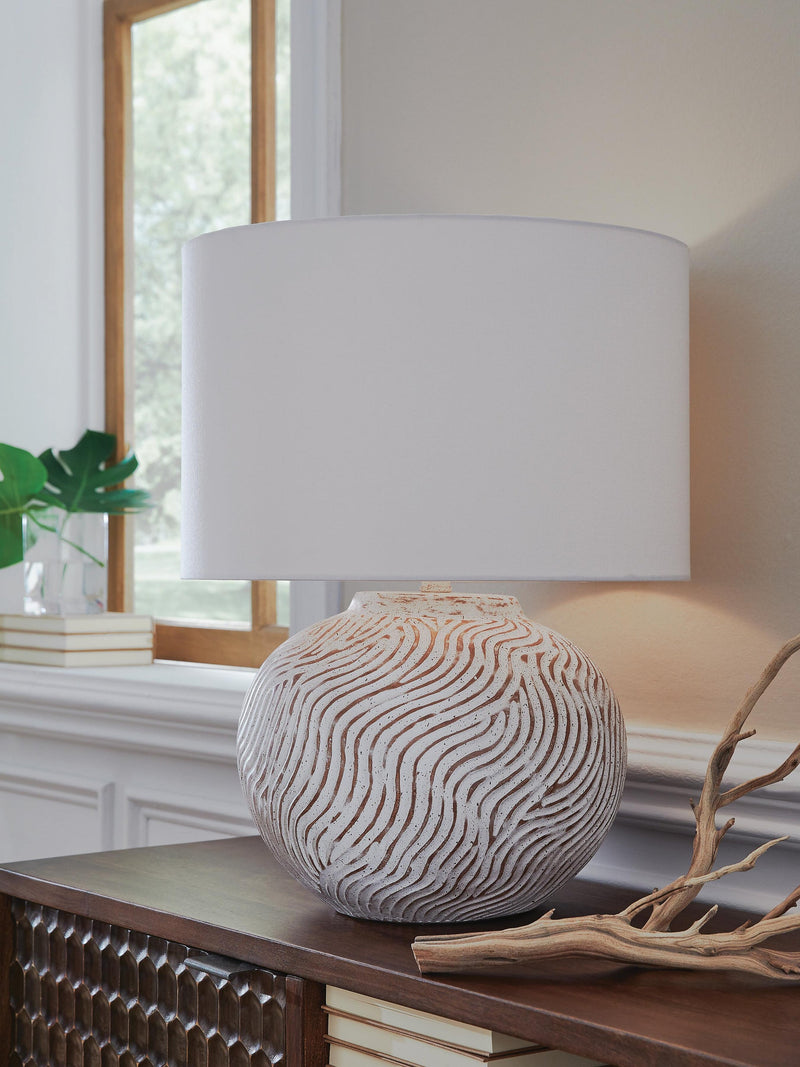 Ashley Express - Vien Terracotta Table Lamp (1/CN)