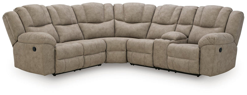 Pearce-Pike 3-Piece Reclining Sectional with Console