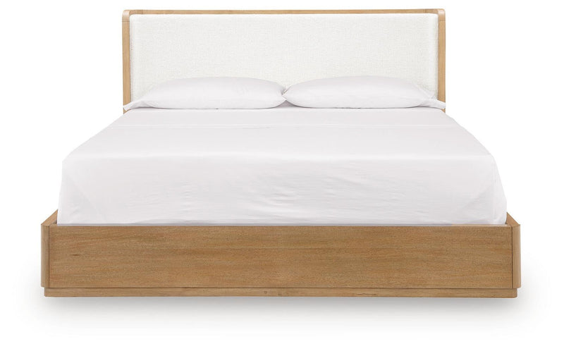 Pamaria California King Upholstered Panel Bed